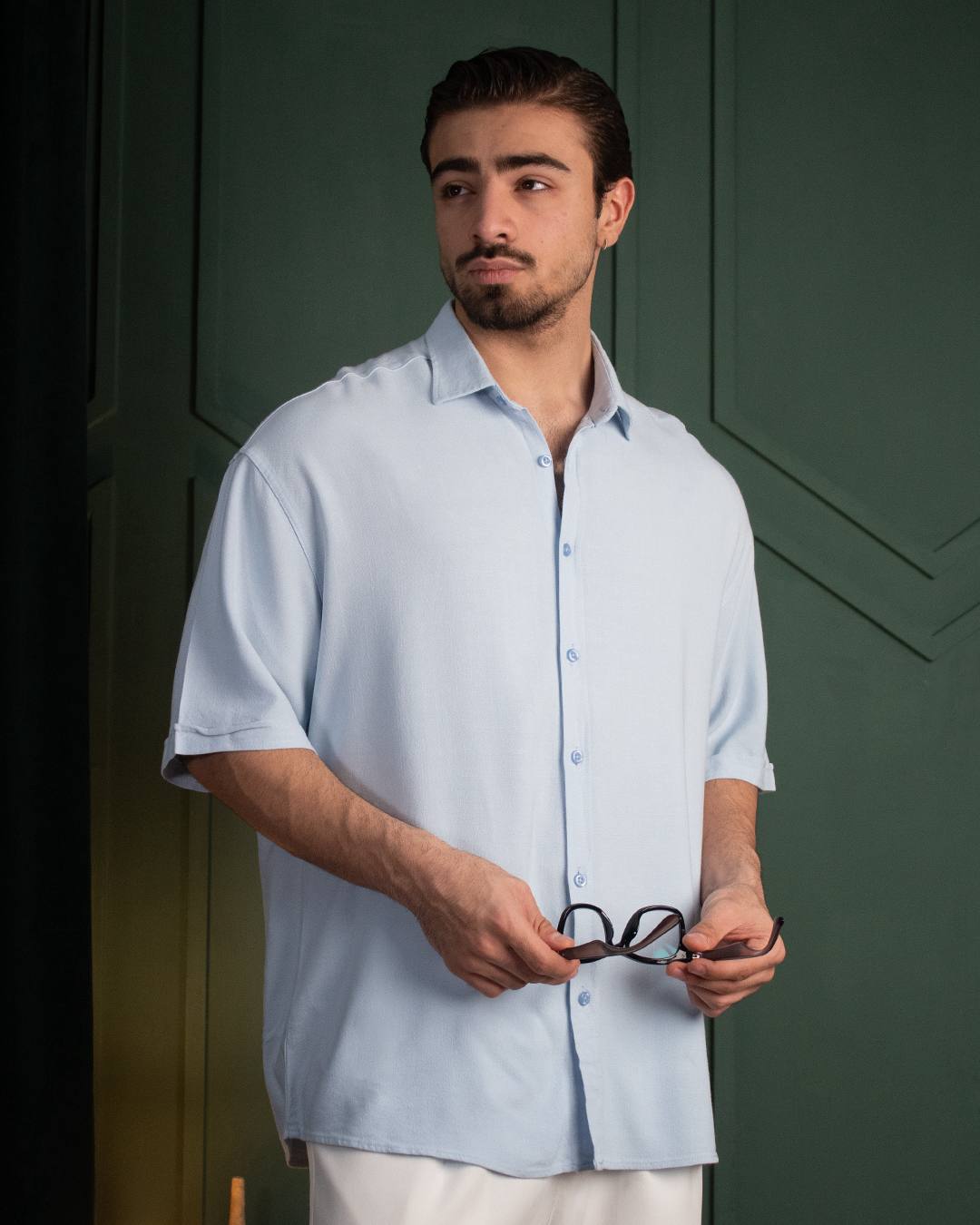 پیراهن اکسپورت مردانه در رنگ بندی